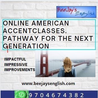 Professional Advanced American Accent Online Class with SrCoach Beeja